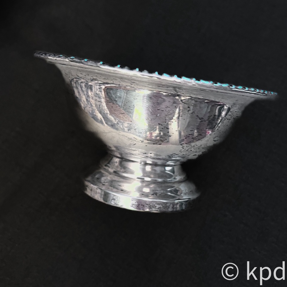 International Silver Company 3.5” tall  Nut Bowl-early 20th century